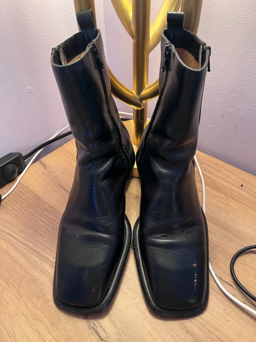 激レア⭐️costume national homme レザーブーツ　ブラック Costume National Men's Boots for Sale | Shop New & Used Men's