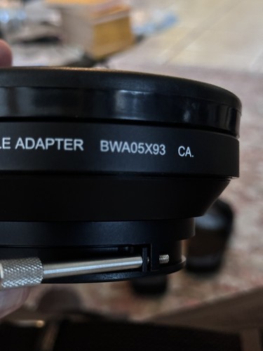 CAVISION BWA05X93 Multi-Coating Professional broadcast Wide Angle Converter - Picture 18 of 22