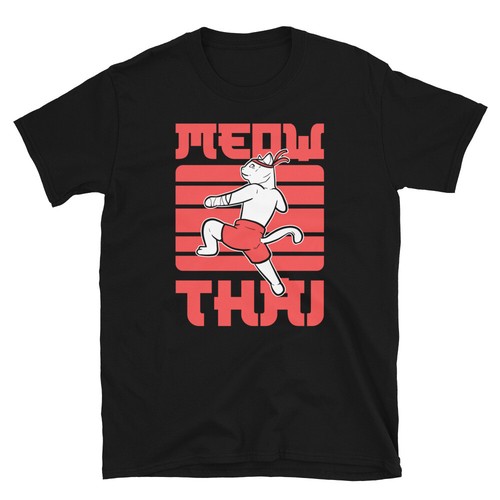 Meow Thai Muay Thai Fighter T-shirt - Picture 1 of 3