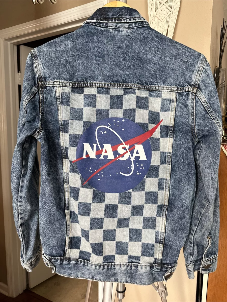 Nasa patch denim jacket sale