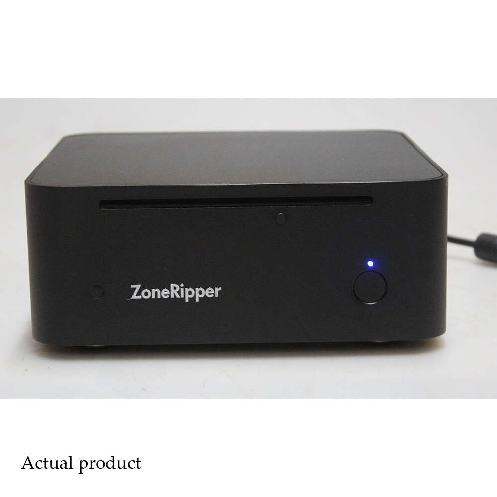 The Zip Ripper Zoneripper Mini - CD Ripper Copy System - 2 x 1TB - Ex Demo Black ...