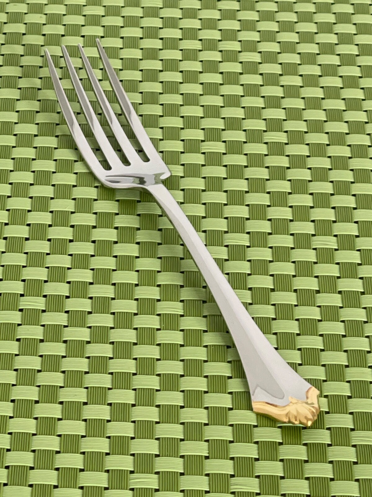 Oneida Community GOLDEN KENWOOD Stainless Dinner Fork Glossy Flatware - 7 5/8"