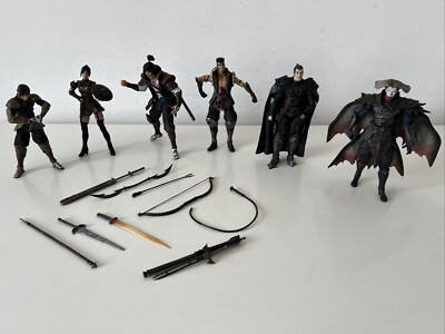 Fuma Kotaro Yagyu Jurei & Oda Nobunaga Onimusha McFarlane Capcom Samuri Figuren