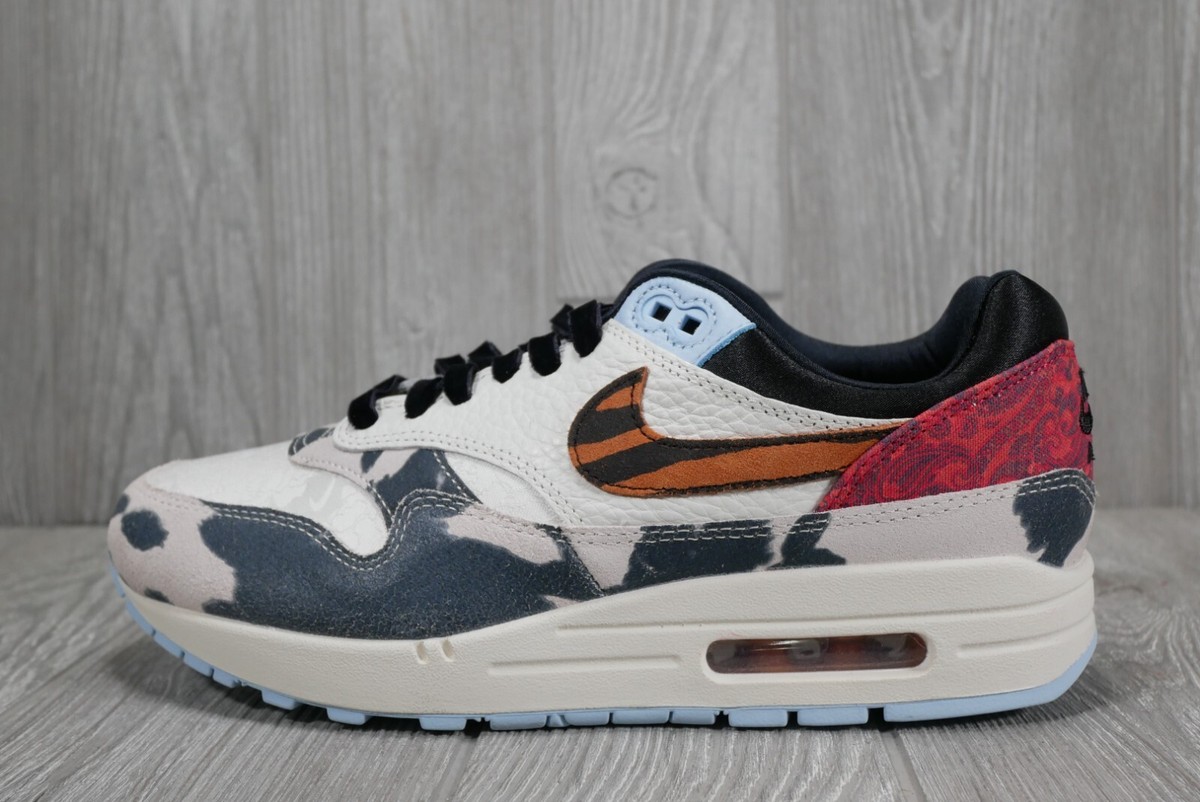 NEW Nike Air Max 1 '87 Womens Size 9.5 Sail/Black-Celestine
