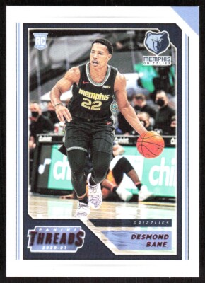 2020-21 6268A Panini Chronicles THREADS PINK Desmond Bane Rookie