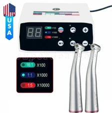 Dental Brushless LED Electric Micro Motor/ 1:5 Increasing Handpiece NSK Style