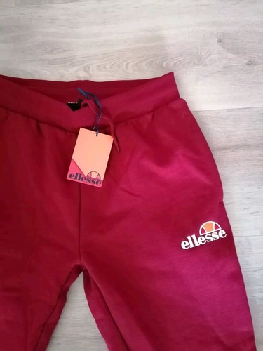 Ellesse Jogginghose Hose Herren Rot Gr. S Neu - Bild 2 von 2