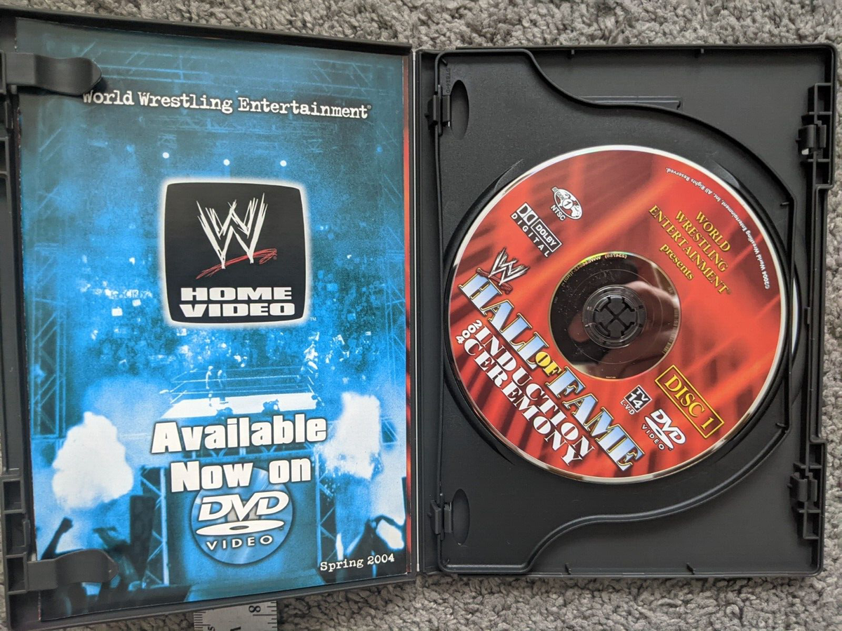 VTG DVD 2004 WWF WWE HALL OF FAME INDUCTION VENTURA JUNKYARD