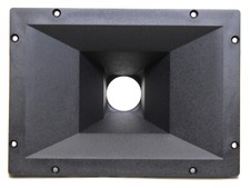 P Audio 2" Throat Horn Bolt-On 12.83" x 9.13" x 4.6" For Assorted 2"Exit Drivers