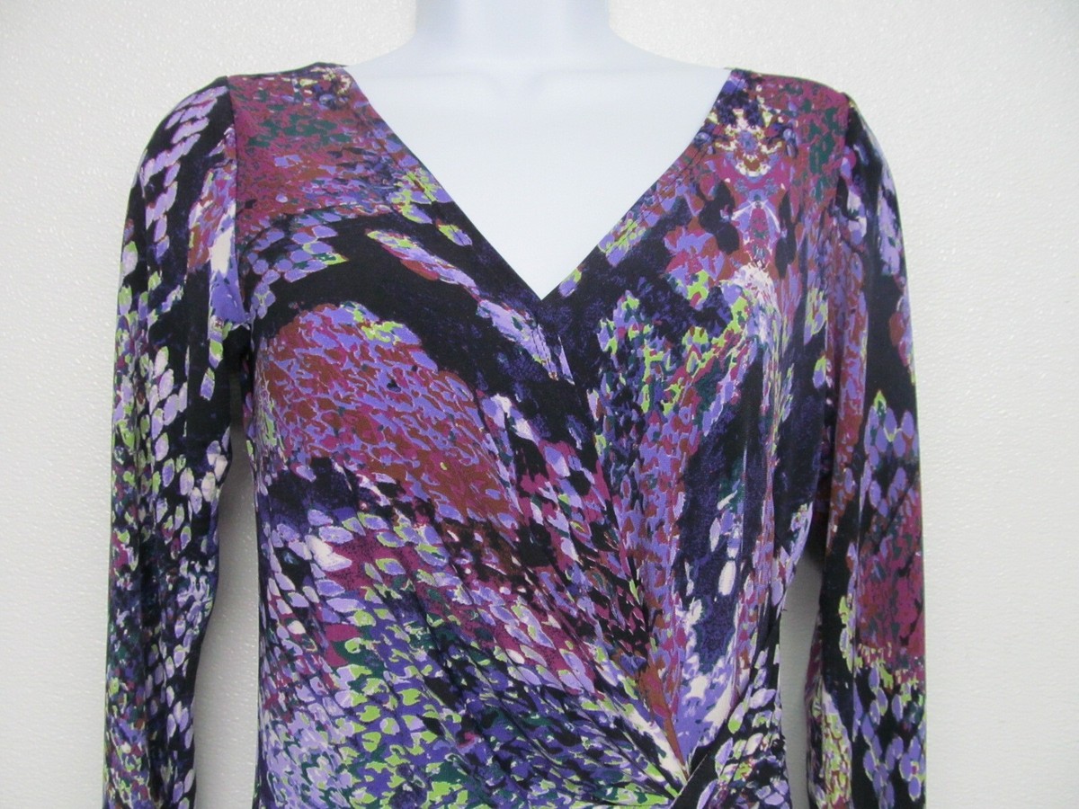 laundry by shelli segal purple dress Laundry by Shelli Segal Purple Strapless Mini Dress Floral Crochet size 4  Y2K