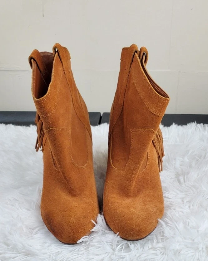 Jessica simpson suede ankle hotsell boots