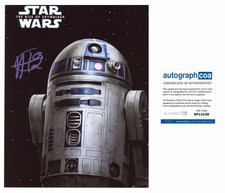 Hassan Taj “Star Wars IX Rise Of Skywalker” AUTOGRAPH Sign R2-D2 10x8 Photo ACOA
