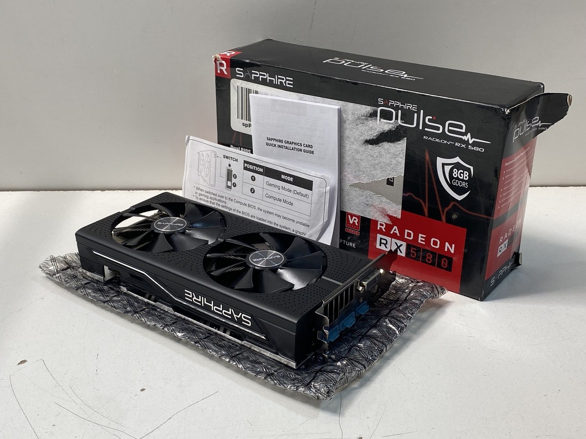 SAPPHIRE PULSE RADEON RX 580 8G GDDR5 SAPPHIRE Pulse Radeon RX 580