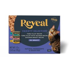 Reveal Natural Wet Canned Cat Food, Limited and 2.47 Ounce Pack of 12 