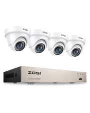 3K Lite 8CH H.265+ Home Security Camera System with AI Human/Vehicle Detectio...