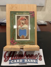 2025 Topps Allen And Ginter Zach Wheeler Mini GAME USED Relic Card
