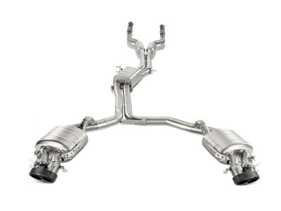 Akrapovic Sportback (C7) Evol Line Cat Back w/ Carbon Tips for 14-17 Audi RS7