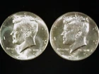 2015-P and D Kennedy Half Dollars (2 coins) AU+. Free Shipping!