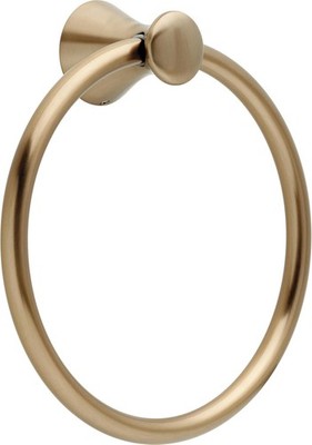 DELTA FAUCET 73846-CZ, Champagner Bronze, Towel Ring