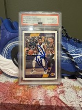 Way Of Wade DLO1 Royal Blue Skies W/D’Angelo Russell Auto -300 Pairs Worldwide .