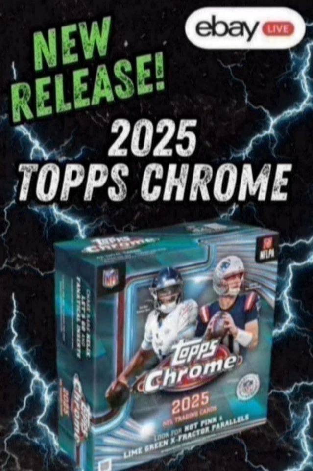 TOPPS CHROME 2025 CHASE!!!!