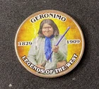 Colorized Kennedy Half Dollar Legends Of The West Geronimo Free Shipping