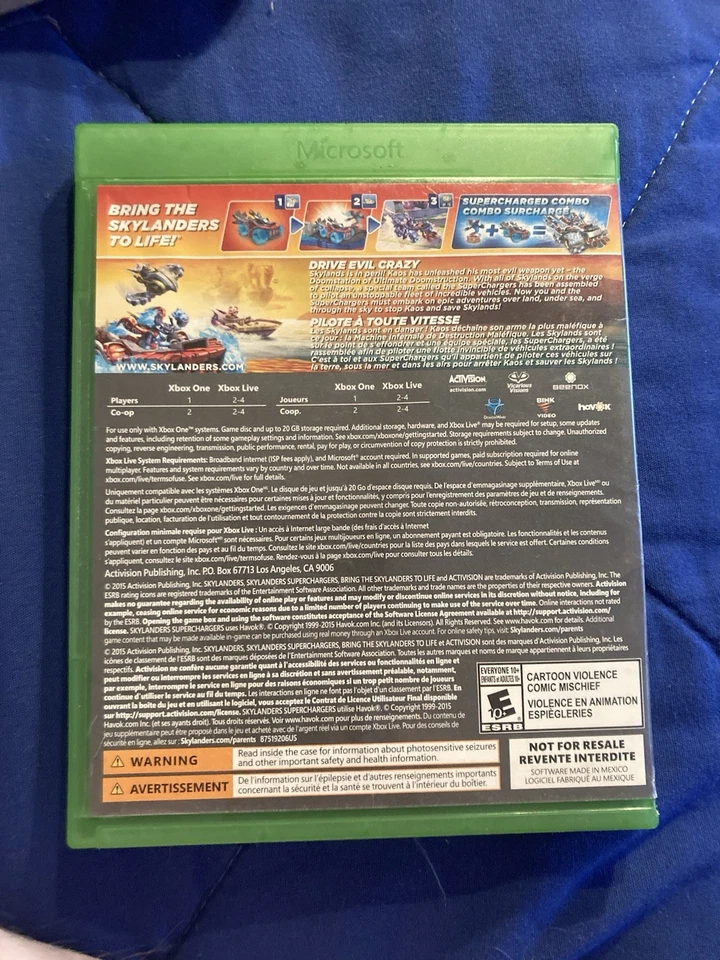 CIB BUNDLE Skylanders Superchargers Xbox One & Skylanders Giants for WiI U - Image 3 of 4