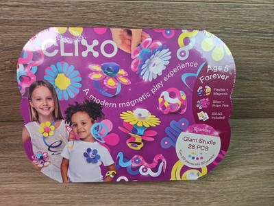 Clixo Jewelry Magnetic Building Set: Wearable Creations 28pc for Ages 5+ NEW