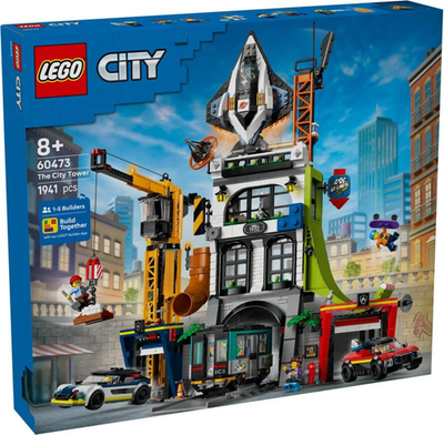 フライシュマン City-Bahn3両セット LEGO 60473 CITY: The City Tower 1941 pcs Collectible complete set