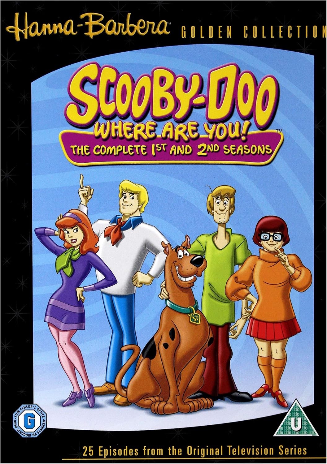 Scooby-Doo: Where Are You! The Complete Seasons 1-2 DVD 2005 1 Disc 507 Mins