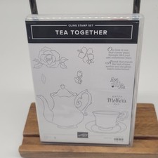 Stampin  Up Stamps  Dies Lot Cling Set Tea Together 148779