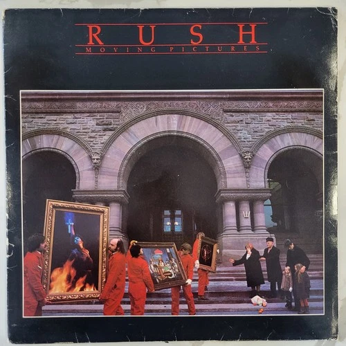 Rush - Moving Pictures Vinyl LP - 1981 First Press - Mercury SRM-1-4013