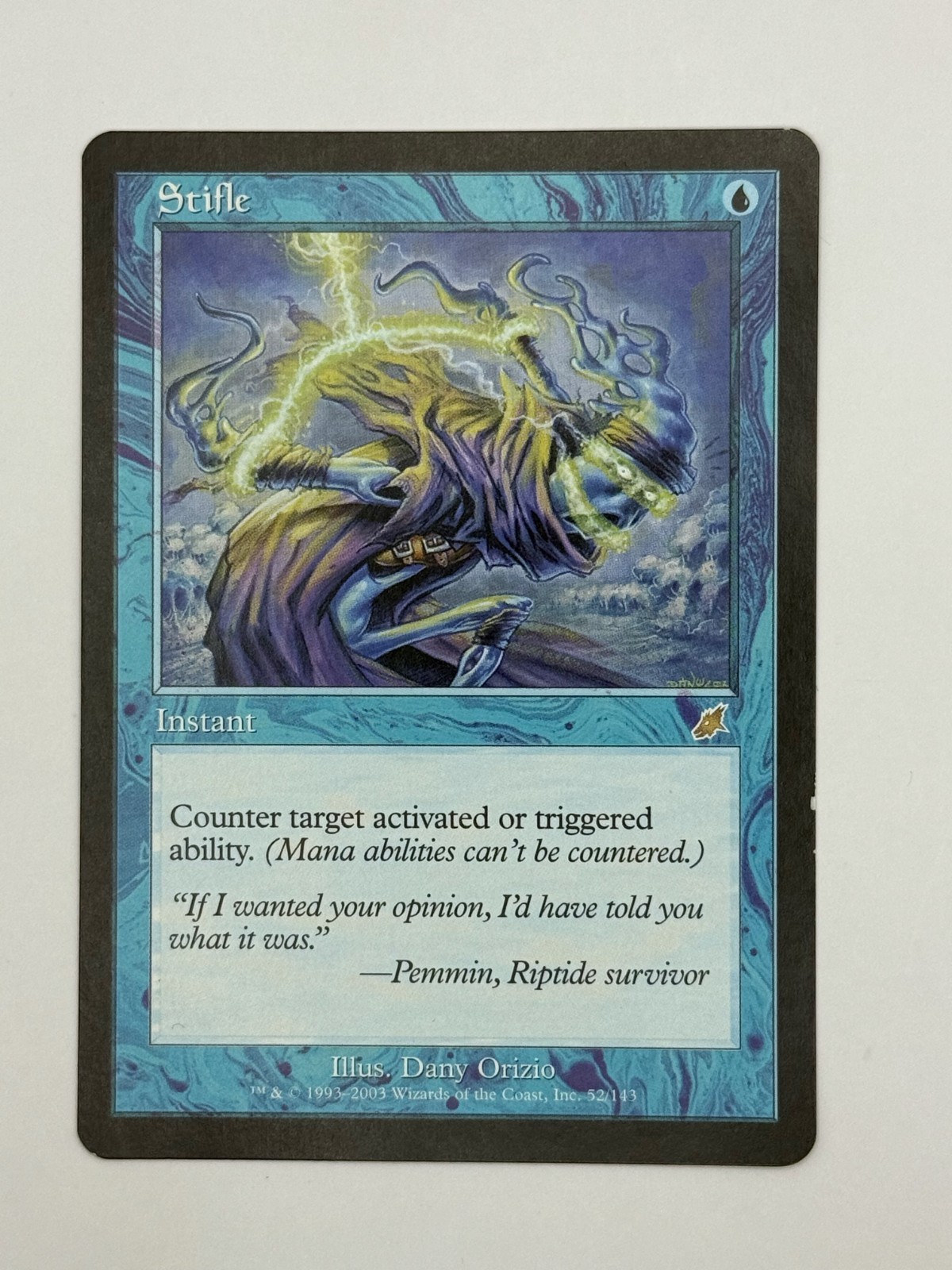 Stifle 52/143 - Scourge Magic the Gathering Vintage MTG - LP