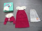 WALTZ IN VELVET # 1768 * Vintage 1970S MOD Francie Mattel * Complete & Near Exc