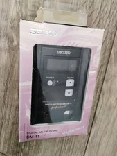 New Unused NOS Seiko Professional Adjustable Digital Metronome DM-11 Tempo To Go