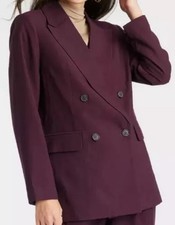 A New Day Women's Double Breasted Blazer Size S