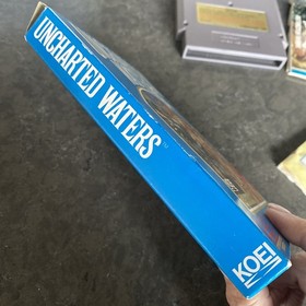 Uncharted Waters Nintendo NES Complete CIB Booklet Map Cartridge Foam  KOEI