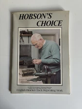 HOBSON'S CHOICE. English Bracket Clock Repeating Work by Charles Hobson 