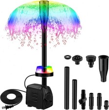 Submersible Fountain Pump Water Pump Lights L...