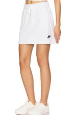 Size L - NIKE NSW Club Skirt In Birch Heather Black Standart Fit Mid Rise
