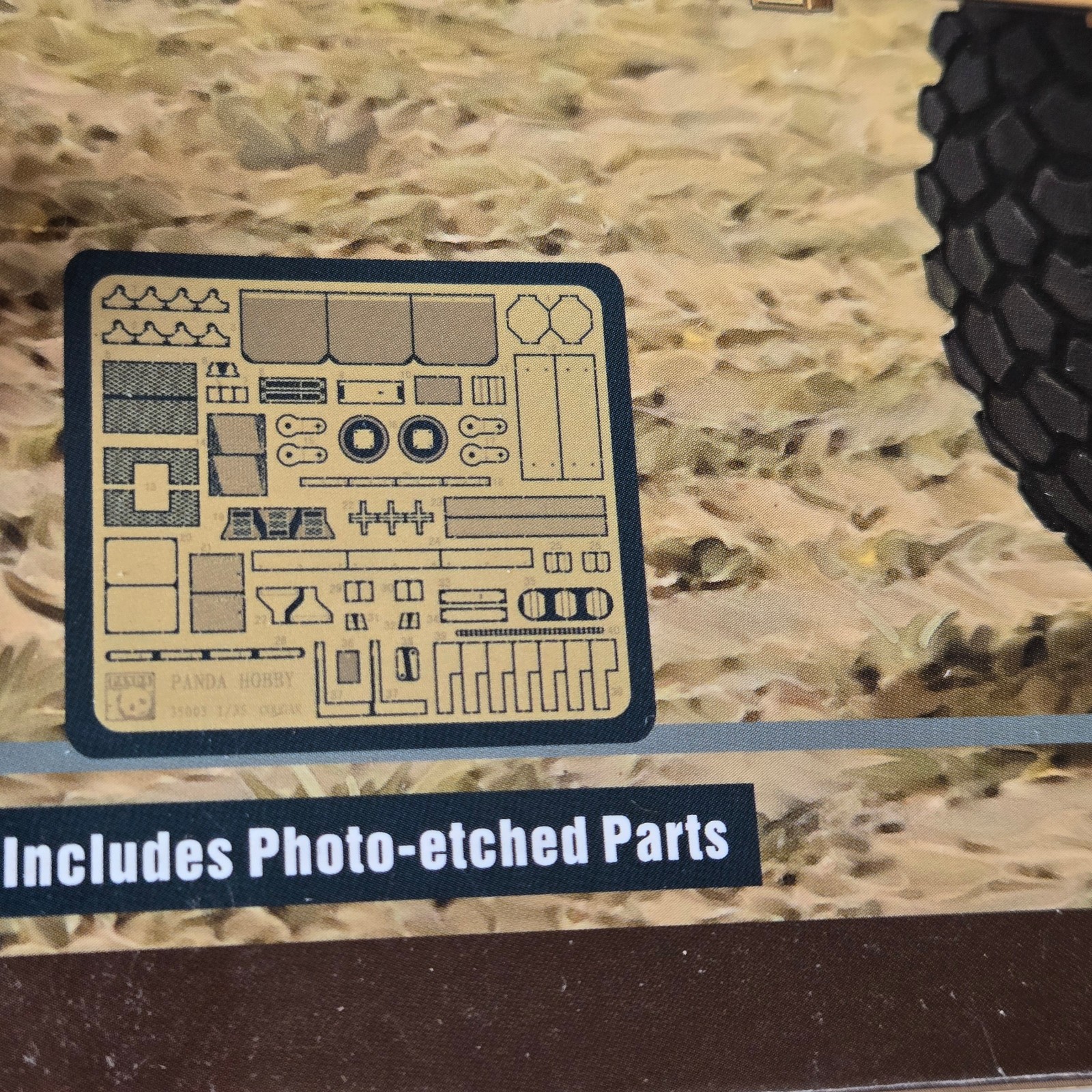 Panda 1/35 Cougar 4X4 MRAP Model Kit thumbnail 8