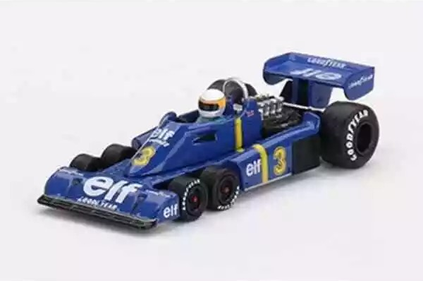 Tyrrell P34 Swedish GP 1976 Winner #3 Jody Scheckter 1:64 scale by