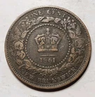 Nova Scotia One Cent coin from a recent eBay sale