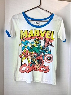 Marvel Comics T-shirt GIRLS YOUTH Size Small Gently Used