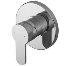Image of Nuie Arvan Manual Concealed Shower Valve Single Handle - Chrome