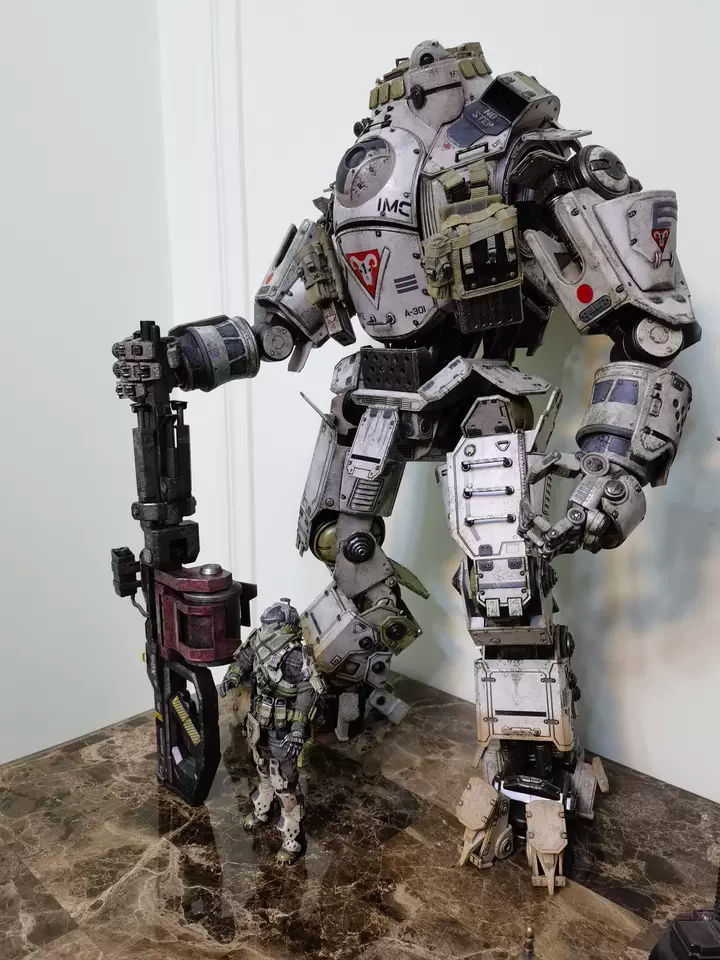 New THREEZERO Titanfall Atlas 1/12 Action Figure Toys Official
