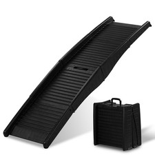 Dog Ramp for Car, 61" Long  16" Wide Folding Portable Pet Stair Non-Slip Ramp