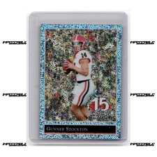 2025 Leaf NSCC The National Proof - Gunner Stockton Rookie 1/1 Blue Dots