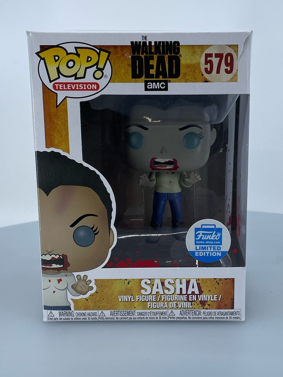 Funko Pop! Sasha Williams #579 Damaged Box See Pics