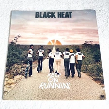 Black Heat "Keep On Runnin' " 1975 Funk/Soul LP, SEALED!, Orig Atlantic Pressing